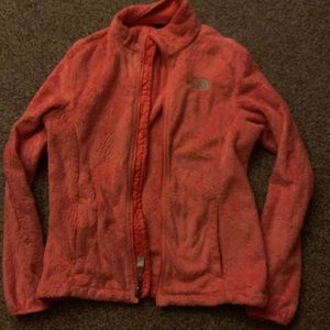 The north face orange osito jacket